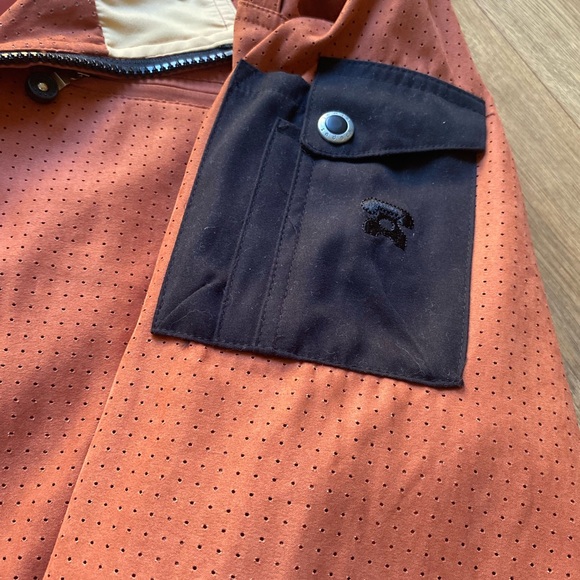 Jamie Sadock Orange Black Zip Up Jacker Women’s Medium Golf Activewear - Picture 5 of 8